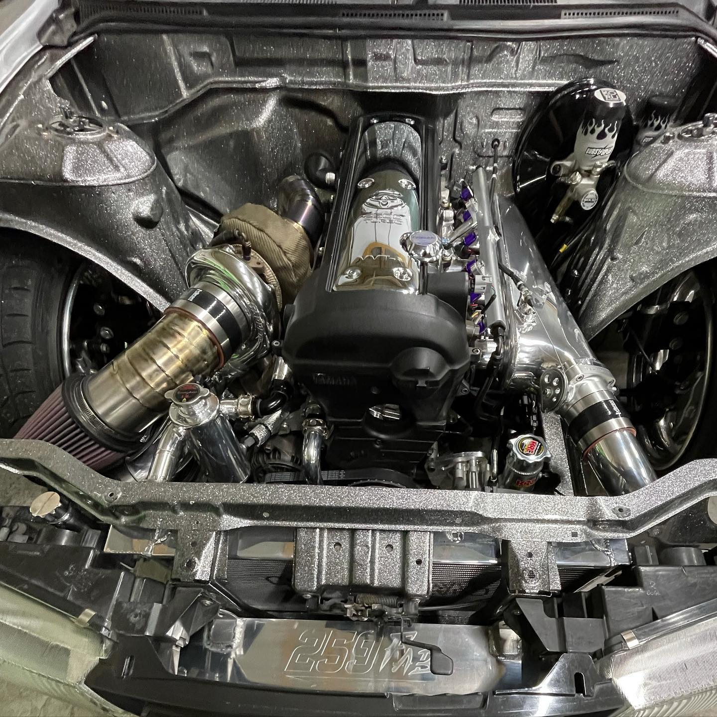 Universal 4 Inch Titanium Intake