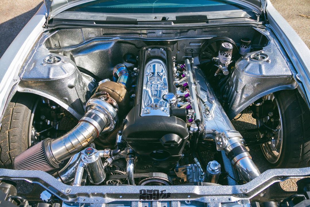 Universal 4 Inch Titanium Intake